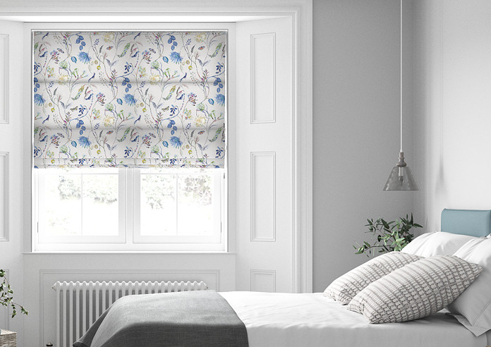 Grove, Saxon Blue - Twist&Fit Roman Blind - Image 3